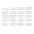 thumbnail image 4 of 40PCS RC Pinned Hinges Remote Control Airplane Plastic Hinge Model Aircraft Wing Parts Plane Part Accessories For Fixing Medium Size  Large Nylon Replacement, 4 of 8