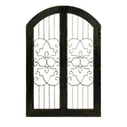 Amelia Fir Wood and Iron Gate