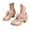 Pink-e, variant on PLHWHYQ Girls Everyday Wear Sneakers for Little Girls with Bow | Comfortable Soft Sole Fashion Casual Shoes for Daily Activities Pink-a 8.5-9 Years