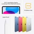 thumbnail image 3 of Restored Apple iPad 10.9" 64GB 10th Generation Silver - Refurbished Good, 3 of 5