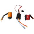 thumbnail image 1 of 3650 RC Motor Combo JUEGO 3650 4300KV MOTOR 60 A SERVO ESC SIN ESCOBILLAS CON UNO BARO DE SERVO 25T PARA 1/10 RC Carry Off Road, 1 of 7