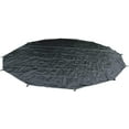 thumbnail image 6 of UNISTRENGH Outdoor 4M Ultralight PE Rount Anti-Dirty Mat for Bell Tent Glamping Yurt Black Footprint, 6 of 9