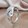 thumbnail image 4 of 1pc Unisex Angel Wings Zircon Ring - Fashionable and Durable Ring for Men and Women, 4 of 5
