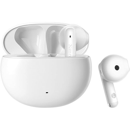 Edifier X2 Bluetooth Wireless Headphones Earbuds with Microphone, Lightweight Stereo in Ear Earphones 28H Playtime with Charging Case, White