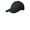 Black/Black, variant on Port Authority Adult Unisex Regular Plain Cap Tr Royal/Black Small/Medium