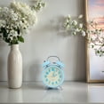 thumbnail image 2 of REGALWOVEN Loud Alarm for Deep Sleepers Twin Bell Alarm Clock, Digital Dial with Nightlight for Bedroom and Home Decoration Blue 4.6"L x 2.2"W x 6.6"H, 2 of 4