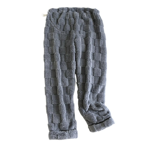 Jamicy Maternity Sleepwear Pants Maternity Fluffy Pajama Pants Belly Support Fuzzy Fleece Cozy Lounge Pants Winter Warm Pj Pants