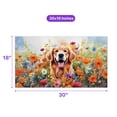 thumbnail image 5 of Welcome Spring Summer Golden Retriever Portrait Flower Blue Sky Doormat Goldens Dog Lover Gifts Idea Indoor Outdoor Welcome Mat - 12001, 5 of 5
