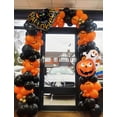 thumbnail image 4 of Kit Haolongfa con forma de guirnalda de globos para Halloween, con 122 piezas, 4 of 7