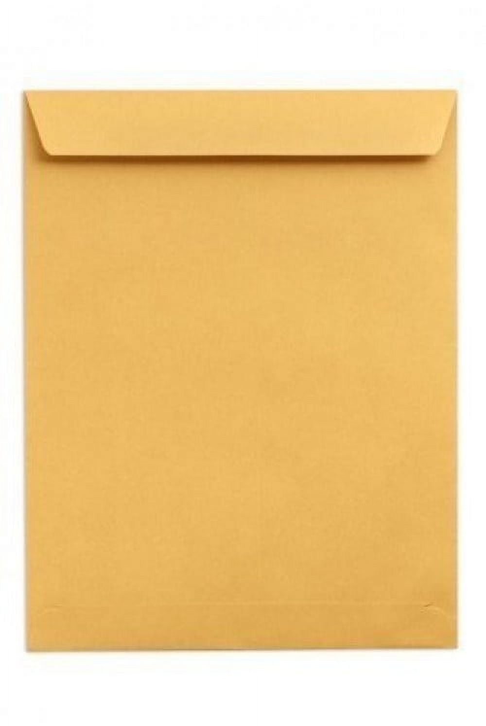 Catalog Brown Kraft Envelopes,Size 10 x 15 On 28-lb, 25 Per Pack
