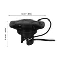 thumbnail image 2 of KALLORY 4Ud Tapones De Inflable Para Bote Con Y Material Duradero De PVC Color Negro, 2 of 8