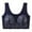 16#Dark Blue, variant on Zen Chic Bras for Older Women Posture Correcting Wireless Seamless Senior Bra Plus Size Mesh Full Coverage Bralette Black 34