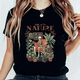thumbnail image 4 of Camiseta informal de manga corta para mujer, ropa de verano con estampado divertido, patrón versátil, estilo dulce, a la moda, 4 of 5