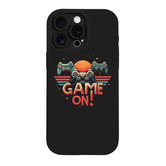 iPhone 15 Pro Case - Lightweight Yellowing Resistant with Retro Game Controller Design Bold Colors & Vibrant Aesthetic