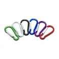 thumbnail image 3 of AGPtek 36pcs 2" Carabiners Assorted Colors anodized Aluminum Alloy locking Clip Camping Spring Snap Hook, 3 of 3