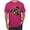Fuschia, variant on Dean Russo The Only Person Dog Lover Men's Graphic T-Shirt, Black, Small