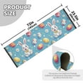 thumbnail image 5 of Yayeee Runner Rug for Bedroom 2'x6' Machine Washable Hallway Non Slip Mat, Easter Bunny Pattern, 5 of 8