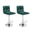 thumbnail image 3 of Plata Import Tabouret Réglable Alan en Vert - Set 2, 3 of 3