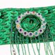 thumbnail image 4 of Brillante Correa para  de Danza de Vientre Verde Zulema pulsera de danza del vientre, 4 of 8