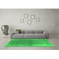thumbnail image 3 of Ahgly Company Indoor Rectangle Oriental Green Industrial Area Rugs, 8' x 10', 3 of 4