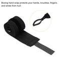 thumbnail image 4 of Uxcell Boxing Hand Wraps 98" Length Elastic Martial Arts Fist Bandages for Kickboxing, Black 4 Pack, 4 of 6