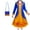 Dress+Bag, variant on Mira Costume for Girls Halloween Cosplay Outfits Fancy Party Dress Up 3-9Years