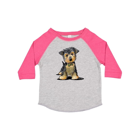 Inktastic Little Gent Yorkie Boys or Girls Toddler T-Shirt
