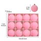 thumbnail image 2 of Adornos de bolas de Navidad de terciopelo Paquete de 12 | Adornos colgantes decorativos de plástico marrón flocado de 2.4" | Duradero, fácil de colgar, textura elegante | Decoración de árbol de, 2 of 5