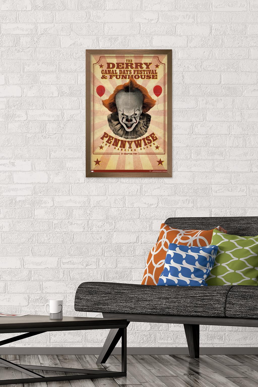 IT: Chapter 2 - Funhouse Wall Poster, 14.725" x 22.375", Framed
