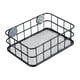 thumbnail image 2 of Percha para loros, soporte para loros, jaula colgante para pájaros, marco de acero, jaula para pájaros Negro, 2 of 9