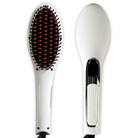 Hair Straightening Brush -ION heating technology, Temperature (Best Pre Straightening Products)