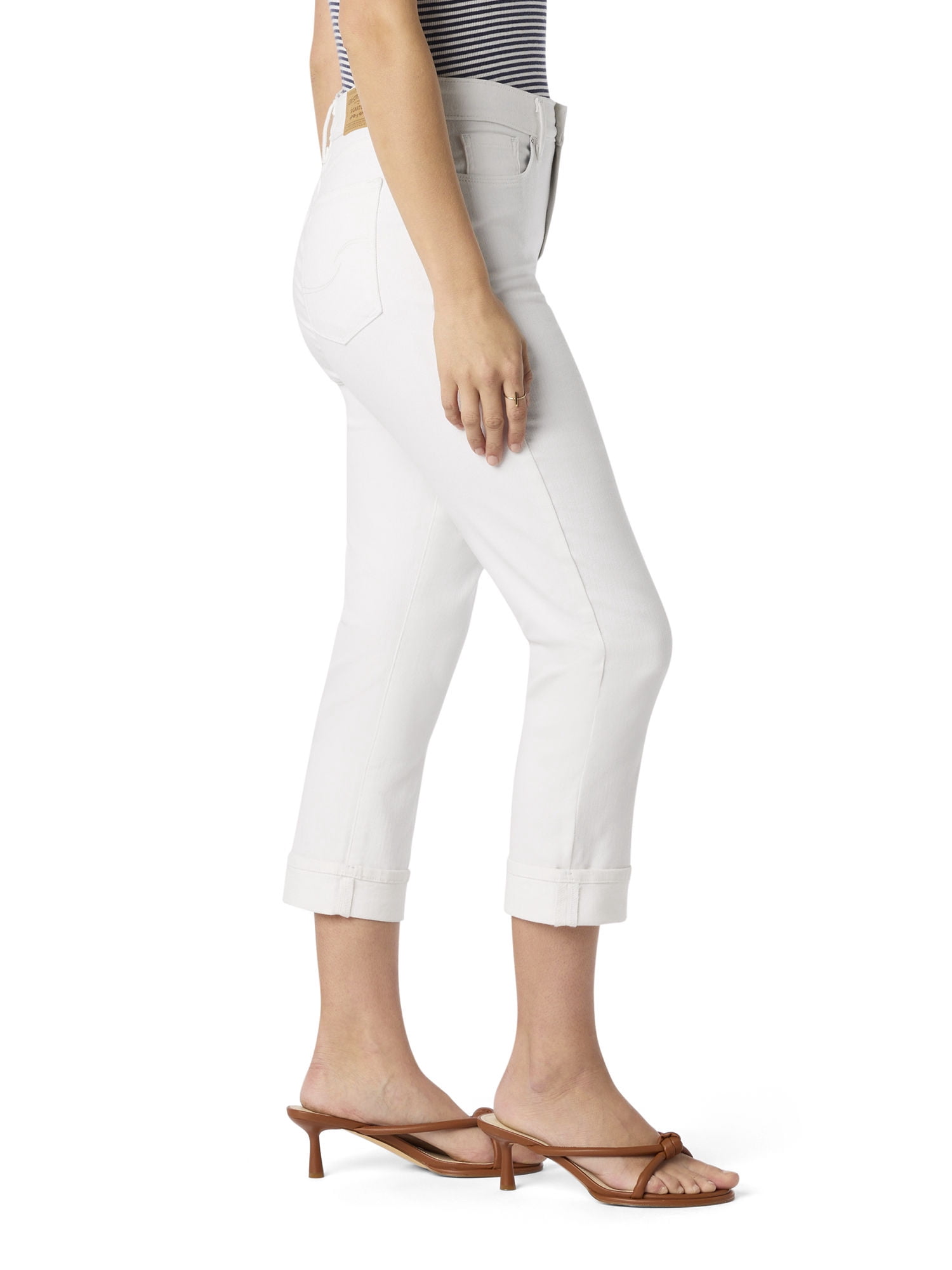 Levi Strauss Signature Women's Mid Rise Capri