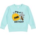 thumbnail image 2 of Inktastic Its My 2nd Birthday with Construction Tools Toddler Sweatshirt, 2 of 4