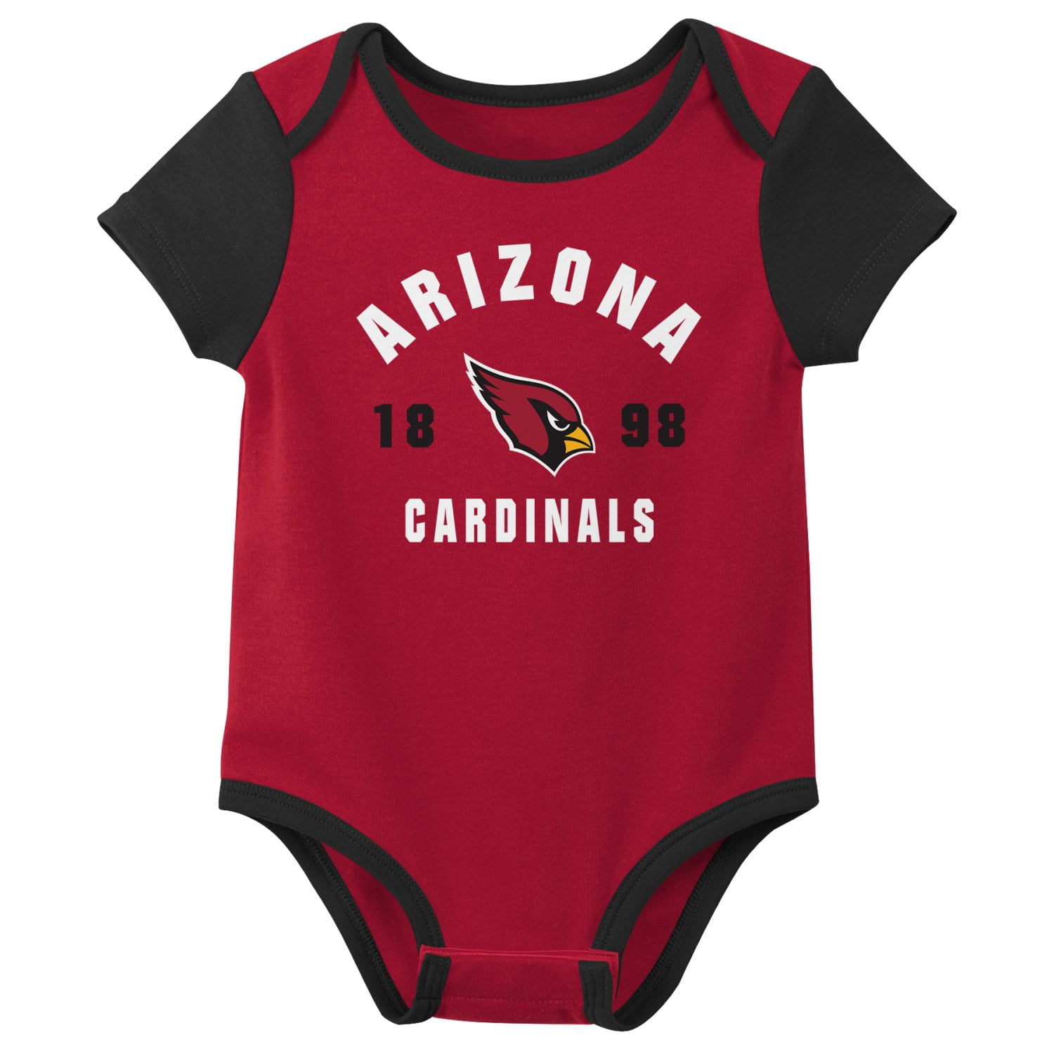 ARIZONA CARDINALS NFL Infant Boys 3 Pack Onesie Game Day Fan Apparel