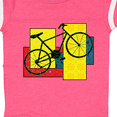 thumbnail image 4 of Inktastic Bike Pattern Blocks Boys or Girls Baby Bodysuit, 4 of 5