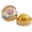 Gold, variant on HZYZ 4" Squishy Dumpling Toys Giant, Galaxy Glitter Mystery Squishy Bun, Dumpling Stress Squeeze Balls with Steamer Box, Stress Relief Sensory Dumpling Squishy Toys for Everyone Anxiety Relief, Pink