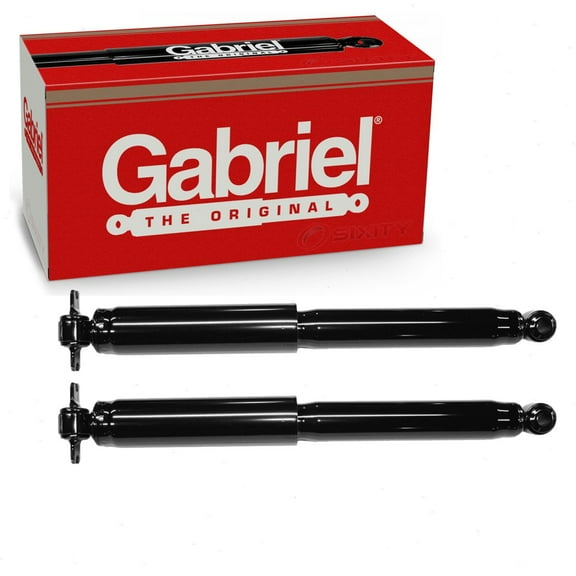 2 pc Gabriel 61536 ProGuard Shock Absorbers for Spring Strut Steering Suspension Shocks Struts Fits select: 1984-2001 JEEP CHEROKEE, 1984-1990 JEEP WAGONEER