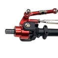 thumbnail image 6 of 1:12 Scale RC Car Front and Rear Axle Set Complete Axle Set Convenient Front Rear Bridge for MN78 D90 D91 99S RC DIY Accessories Model Truck black, 6 of 8