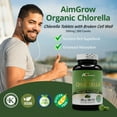 thumbnail image 5 of AimGrow Organic Chlorella, Chlorella Tablets with Broken Cell Wall, Canada Organic, 500mg 300 Counts, 5 of 5