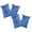 Blue(4PCS), variant on HWHCGZ 2 Pack Small Pillow, Cooling Memory Foam Mini Pillow 11 X 7 Inches for Sleeping Machine Washable Travel Pillows Blue