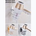 thumbnail image 4 of Yingyy Aluminum Hair Dryer Holder Wall Mount For Design: The Easy Access Hair Dryer Rack, 4 of 6