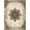 Black Cream Beige, Pattern 10, variant on ODIKA 8'x10' Washable Area Rug Farmhouse Vintage Inspired Motif Featuring Symmetrical Desk Dining for Room, Large Office, Lounge, Non-Slip Chair-Friendly Mat