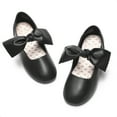 thumbnail image 5 of DREAM PAIRS Girls Mary Jane Dress Shoes Front Bow Ballerina Flats for Wedding, Party, Christmas, 5 of 6