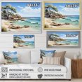 thumbnail image 4 of Designart "Cable Beach in Broome II" Landscapes Floater Framed Wall Decor, 4 of 7