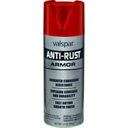 Valspar 21900 Armor Anti-Rust Enamel Spray Paint, 12 oz Aerosol Can, Safety Red?