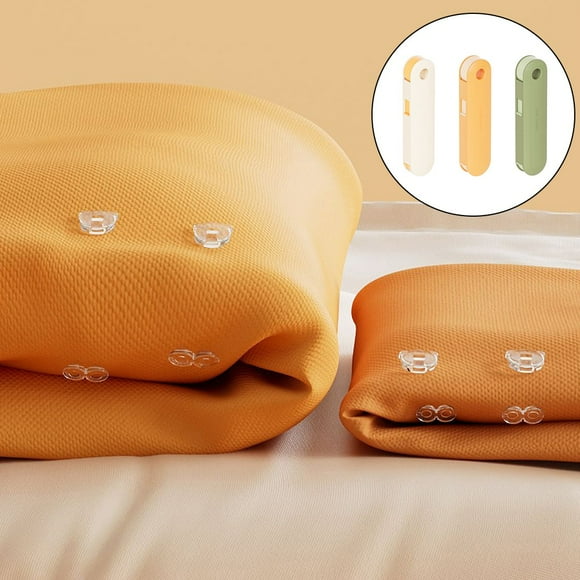 40 piezas fundas de edredón de cama soporte de sábana clip abrazadera sujeto cubierta edredón agarre