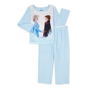 Frozen Toddler Girls' Pajamas, 2 Piece Set
