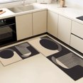 thumbnail image 5 of Floor Rugs Sets 3 Piece with Runner, Farmhouse Kitchen Rugs and Mats Non Skid Washable Runner Rug for Kitchen Sink Laundry, 5 of 12