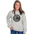 thumbnail image 3 of Wave Compass Ocean Sea Spiritual Sweatshirt for Men or Women Brisco Brands L, 3 of 6