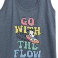 thumbnail image 3 of Peanuts - Summer Edition - Snoopy - Go with the Flow - Women's Racerback Tank Top, 3 of 5